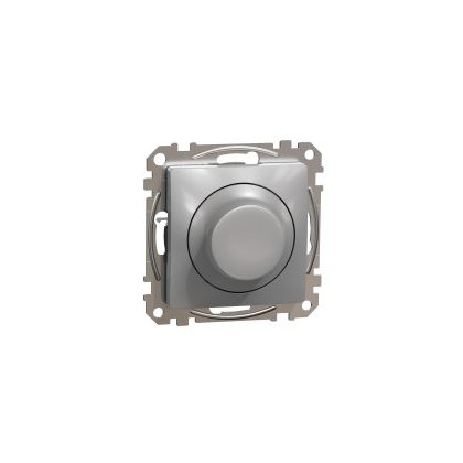   SCHNEIDER SDD113382 SEDNA WISER Universal, rotary knob, LED dimmer, aluminum, max. 200W