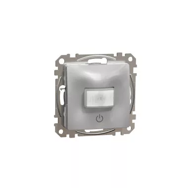 SCHNEIDER SDD113384 SEDNA WISER Mozgásérzékelő, nyomóval, 160°, 10A, alumínium