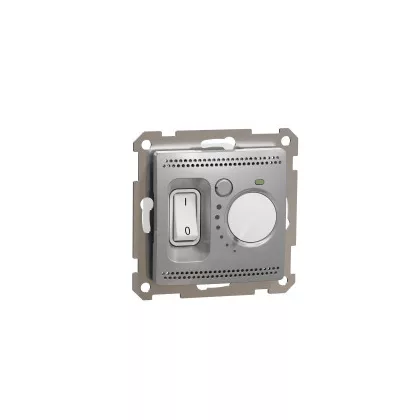 SCHNEIDER SDD113507 ÚJ SEDNA Szobatermosztát padlófűtéshez, 10A, alumínium