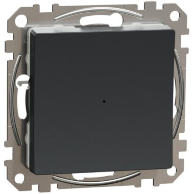 SCHNEIDER SDD114381 SEDNA WISER Univerzális, nyomógombos, LED fényerőszabályzó, antracit, max. 200W