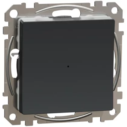   SCHNEIDER SDD114381 SEDNA WISER Univerzális, nyomógombos, LED fényerőszabályzó, antracit, max. 200W