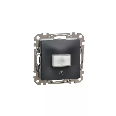 SCHNEIDER SDD114384 SEDNA WISER Mozgásérzékelő, nyomóval, 160°, 10A, antracit