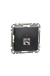 SCHNEIDER SDD114461S ÚJ SEDNA 1xRJ45 Cat6 STP aljzat, antracit