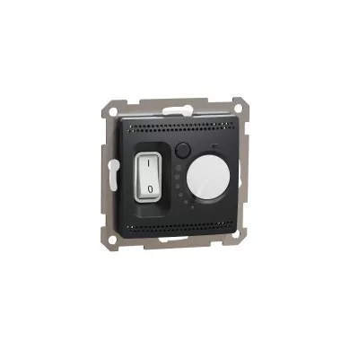 SCHNEIDER SDD114507 NEW SEDNA Room thermostat for underfloor heating, 10A, anthracite
