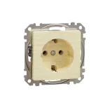   SCHNEIDER SDD180026 ÚJ SEDNA 2P+F dugalj csatlakozóaljzat, rugós bekötés, 16A, nyír