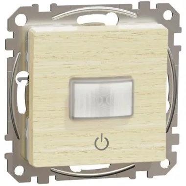 SCHNEIDER SDD180384 SEDNA WISER Mozgásérzékelő, nyomóval, 160°, 10A, nyír SCHNEIDER SDD180384 SEDNA WISER Mozgásérzékelő, nyomóval, 160°, 10A, nyír