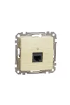 SCHNEIDER SDD180451 ÚJ SEDNA 1xRJ45 Cat5e UTP aljzat, nyír SCHNEIDER SDD180451 ÚJ SEDNA 1xRJ45 Cat5e UTP aljzat, nyír