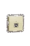 SCHNEIDER SDD180466S ÚJ SEDNA 1xRJ45 Cat6A STP aljzat, nyír