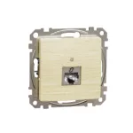   SCHNEIDER SDD180466S ÚJ SEDNA 1xRJ45 Cat6A STP aljzat, nyír