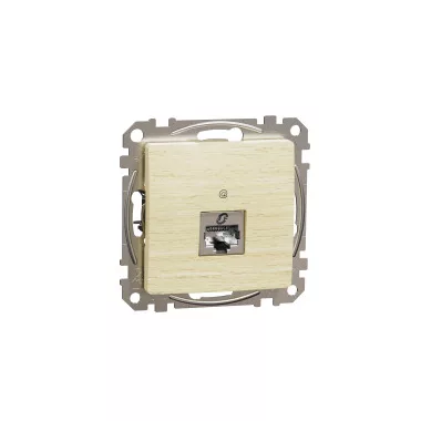 SCHNEIDER SDD180466S ÚJ SEDNA 1xRJ45 Cat6A STP aljzat, nyír