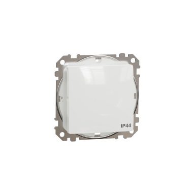 SCHNEIDER SDD211101 NEW SEDNA Single-pole switch, spring-loaded connection, 10AX, IP44, white