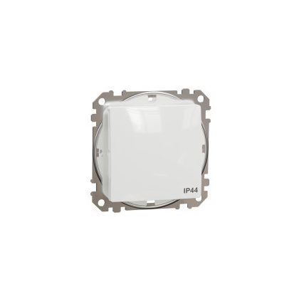   SCHNEIDER SDD211101 NEW SEDNA Single-pole switch, spring-loaded connection, 10AX, IP44, white