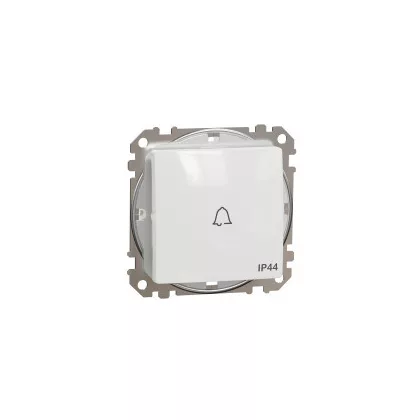   SCHNEIDER SDD211131 NEW SEDNA Single pole pressure with bell, spring connection, 10A, IP44, white