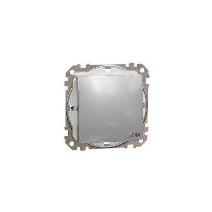   SCHNEIDER SDD213101 NEW SEDNA Single-pole switch, spring-loaded connection, 10AX, IP44, aluminum