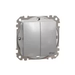 SCHNEIDER SDD213105 ÚJ SEDNA Csillárkapcsoló, rugós bekötés, 10AX, IP44, alumínium