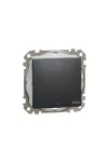 SCHNEIDER SDD214102 ÚJ SEDNA Kétpólusú kapcsoló, rugós bekötés, 10AX, IP44, antracit
