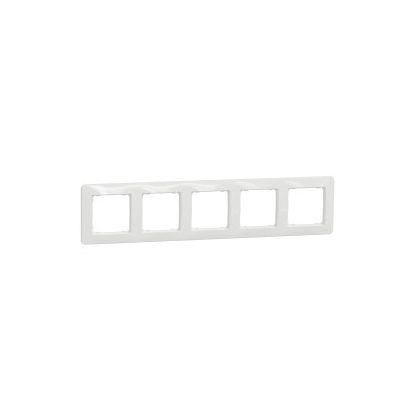   SCHNEIDER SDD311805 SEDNA DESIGN Five-frame, universal, white