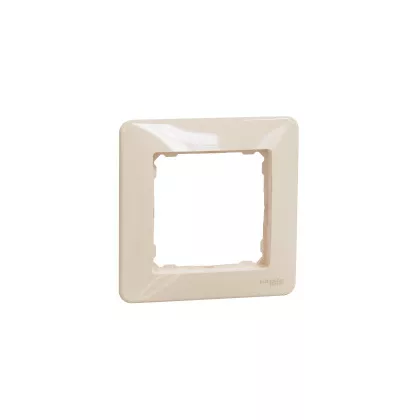 SCHNEIDER SDD312801 SEDNA DESIGN Single frame, beige