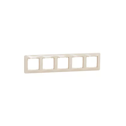   SCHNEIDER SDD312805 SEDNA DESIGN Ötös keret, univerzális, bézs