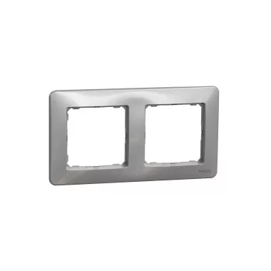 SCHNEIDER SDD313802 SEDNA DESIGN Kettes keret, univerzális, alumínium