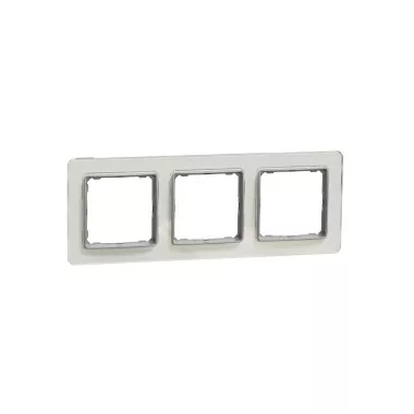 SCHNEIDER SDD360803 SEDNA ELEMENTS Hármas keret, univerzális, opál SCHNEIDER SDD360803 SEDNA ELEMENTS Hármas keret, univerzális, opál