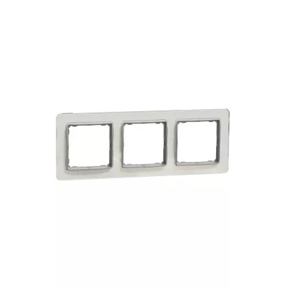 SCHNEIDER SDD360803 SEDNA ELEMENTS Hármas keret, univerzális, opál SCHNEIDER SDD360803 SEDNA ELEMENTS Hármas keret, univerzális, opál