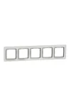 SCHNEIDER SDD360805 SEDNA ELEMENTS Ötös keret, univerzális, opál SCHNEIDER SDD360805 SEDNA ELEMENTS Ötös keret, univerzális, opál