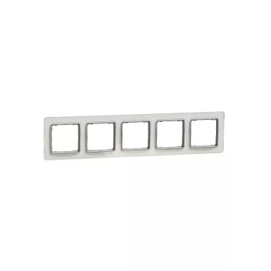SCHNEIDER SDD360805 SEDNA ELEMENTS Ötös keret, univerzális, opál SCHNEIDER SDD360805 SEDNA ELEMENTS Ötös keret, univerzális, opál
