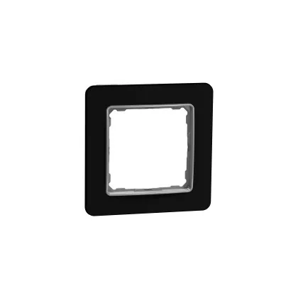 SCHNEIDER SDD361801 SEDNA ELEMENTS Egyes keret, kristályfekete SCHNEIDER SDD361801 SEDNA ELEMENTS Egyes keret, kristályfekete