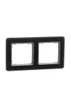 SCHNEIDER SDD362802 SEDNA ELEMENTS Kettes keret, univerzális, füstkvarc SCHNEIDER SDD362802 SEDNA ELEMENTS Kettes keret, univerzális, füstkvarc