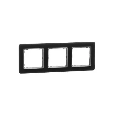 SCHNEIDER SDD362803 SEDNA ELEMENTS Hármas keret, univerzális, füstkvarc SCHNEIDER SDD362803 SEDNA ELEMENTS Hármas keret, univerzális, füstkvarc