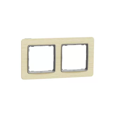 SCHNEIDER SDD380802 SEDNA ELEMENTS Kettes keret, univerzális, nyír SCHNEIDER SDD380802 SEDNA ELEMENTS Kettes keret, univerzális, nyír