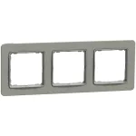   SCHNEIDER SDD390803 SEDNA ELEMENTS Hármas keret, univerzális, cement