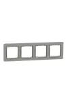 SCHNEIDER SDD390804 SEDNA ELEMENTS Four frames, universal, cement