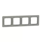   SCHNEIDER SDD390804 SEDNA ELEMENTS Négyes keret, univerzális, cement