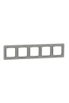 SCHNEIDER SDD390805 SEDNA ELEMENTS Five-frame, universal, cement