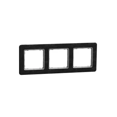 SCHNEIDER SDD391803 SEDNA ELEMENTS Hármas keret, univerzális, pala SCHNEIDER SDD391803 SEDNA ELEMENTS Hármas keret, univerzális, pala