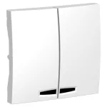 SCHNEIDER SDN03R1121 SEDNA Double key, control light, white