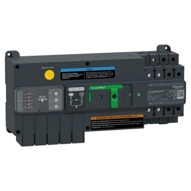 SCHNEIDER TA10D2S0803TPE TransferPacT Active automatikus átkapcsoló - 100A tokozat 80A 2P potméteres beállítófelület
