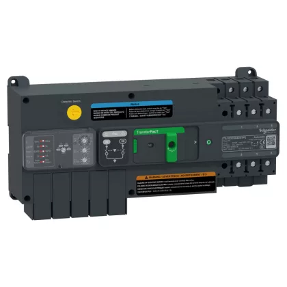   SCHNEIDER TA10D3S0404TPE TransferPacT Active automatikus átkapcsoló - 100A tokozat 40A 3P potméteres beállítófelület