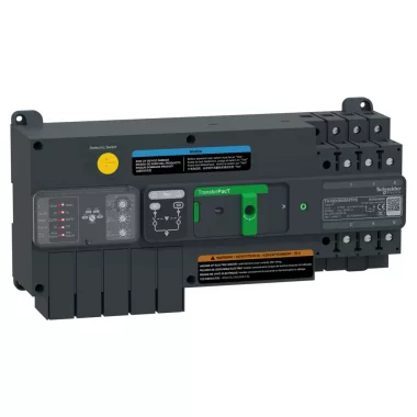SCHNEIDER TA10D3S0804TPE TransferPacT Active automatikus átkapcsoló - 100A tokozat 80A 3P potméteres beállítófelület