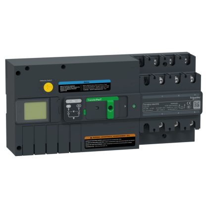 SCHNEIDER TA16D3L1604TPE TransferPacT Active Automatic automatikus átkapcsoló - 160A tokozat 160A 3P LCD kijelző