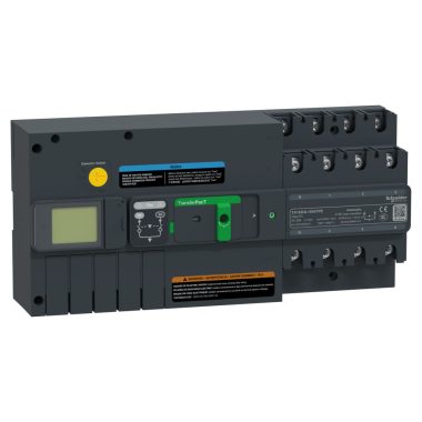 SCHNEIDER TA16D4L1604TPE TransferPacT Active Automatic automatikus átkapcsoló - 160A tokozat 160A 4P LCD kijelző