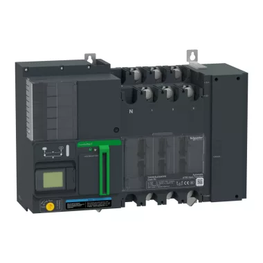SCHNEIDER TA63D3L4004TPE TransferPacT Active Automatic automatikus átkapcsoló - 630A tokozat 400A 3P LCD kijelző 400V