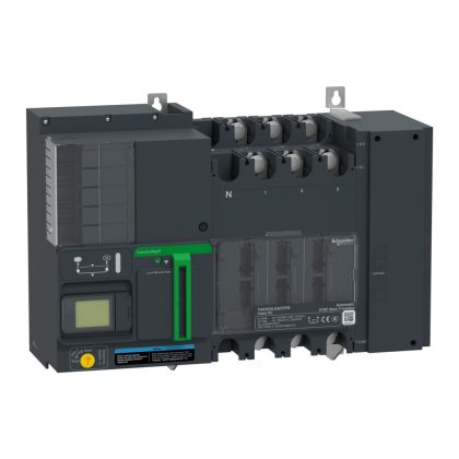   SCHNEIDER TA63D3L6302TPE TransferPacT Active Automatic automatikus átkapcsoló - 630A tokozat 630A 3P LCD kijelző 230V