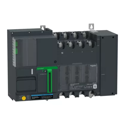   SCHNEIDER TR63D4R6304TPE TransferPacT Remote távoli működtetésű átkapcsoló - 630A tokozat 630A 4P kijelző nélkül 400V
