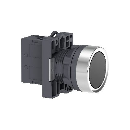   SCHNEIDER XA2EA21 Harmony Easy Series  Ø22 Nyomógomb, visszatérő, fekete, 1NO