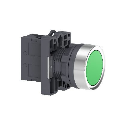   SCHNEIDER XA2EA31 Harmony Easy Series  Ø22 Nyomógomb, visszatérő, zöld, 1NO