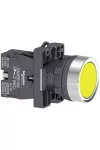 SCHNEIDER XA2EA51 Harmony Easy Series  Ø22 Nyomógomb, visszatérő, sárga, 1NC