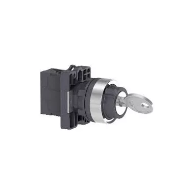 SCHNEIDER XA2EG21 Harmony Easy Series  Ø22 Kulcsos választókapcsoló 2 állású, 1NO